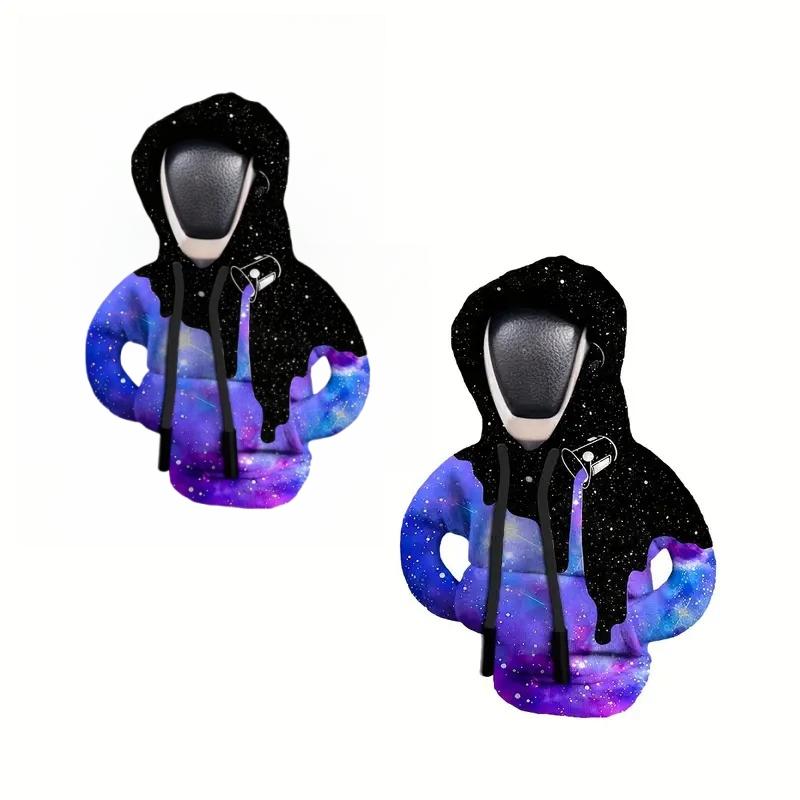 Car Gear Shift Cover, Car Automatic Shift Knob Cover, Winter Warm Car Gear Shift Hoodie, Universal Car Interior Decoration Accessories