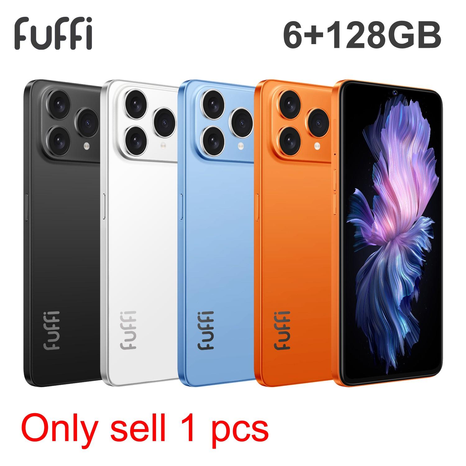 Fuffi Smart Phone, 6.53 Inches, 6+128GB, Android, 4000mah Battery, 4g Network, Dual Sim, Quad-Core Processor, 6gb RAM, Smartphone