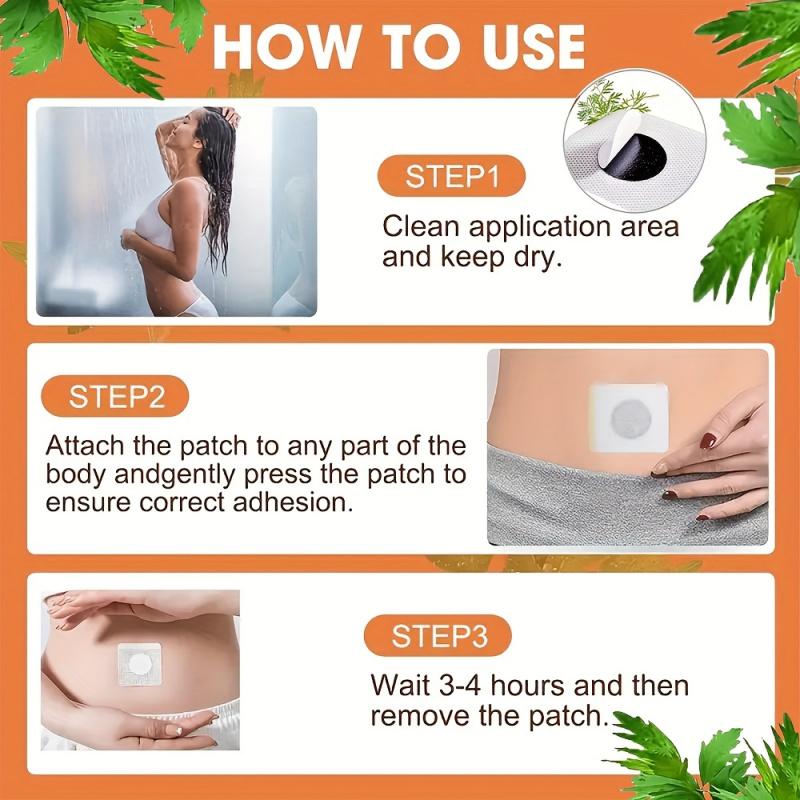 30PCS Natural Health Support Patches,Easy Application, Convenient Daily Use, Effective Supplement for Wellness