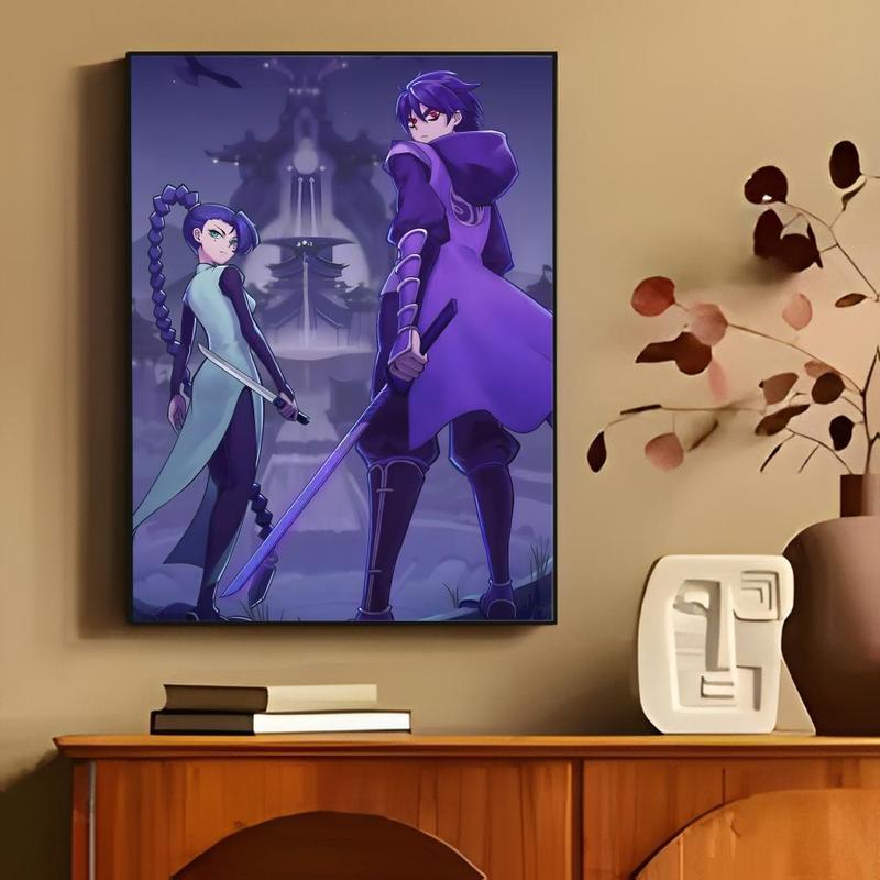 Chinese Action Comedy Scissor Seven Season Poster Waterproof Moisture-Proof Scratch-Resistant Durable HD Self-Adhesive Poster For Living Room Bedroom Cafe Bar Corridor Wall Decor & Gifting