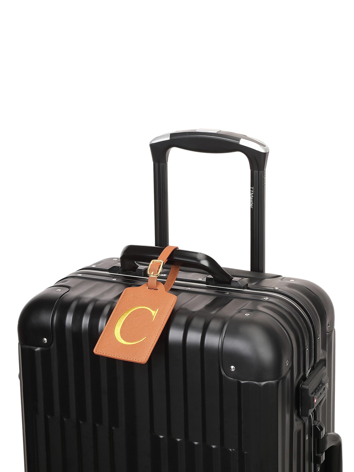 Name ID Luggage Tag, Personalized Letter Tags, Fashion Bag Charms, Bag Pendant, Bag Decoration, Essential for Women's Daily Travel, Cruise Trip Must-Have, Durable and Lightweight Design