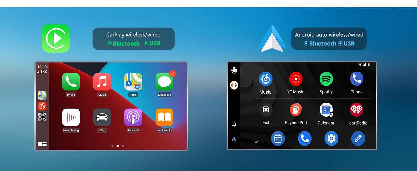 Car Stereo for Chevy Silverado 2007-2013 10.6 inch touch screen has Android Auto Wireless Carplay, Bluetooth WIFI supports GPS Navigation Car Stereo for Chevy Silverado 2007-2013 10.6 inch touch screen has Android Auto Wireless Carplay, Bluetooth WIFI supports GPS Navigation