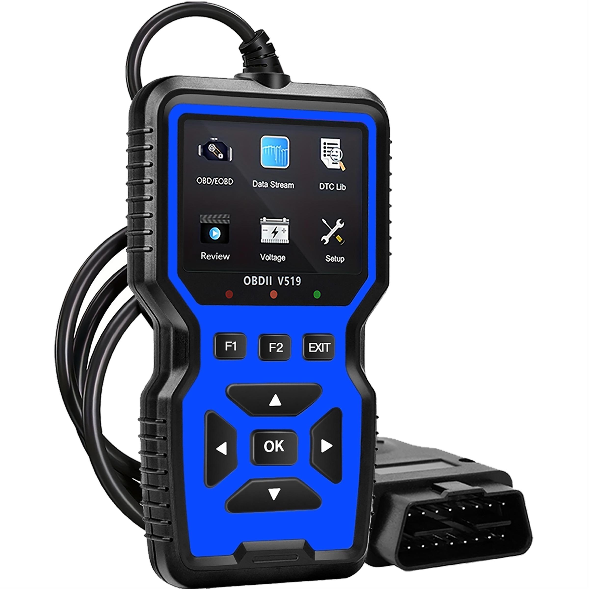 Professional OBD2 Scanner, Automotive Scan Tool, Real-time Data Car Engine Diagnostic Code Reader Tool, Car Engine Checker Tools