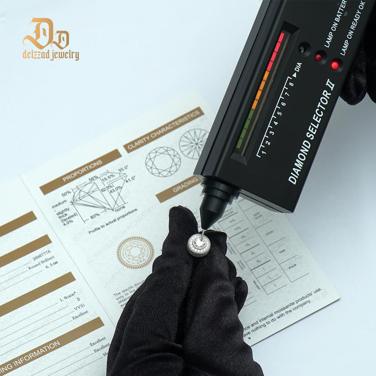 Delzzad 18k Gold-Plated Double Halo Ice Lab-Created Moissanite Stud Earrings Moissanite Jewelry Perfect Birthday Mother’s Day Christmas Gift for Men Women Delzzad 18k Gold-Plated Double Halo Ice Lab-Created Moissanite Stud Earrings Moissanite Jewelry Perfect Birthday Mother’s Day Christmas Gift for Men Women