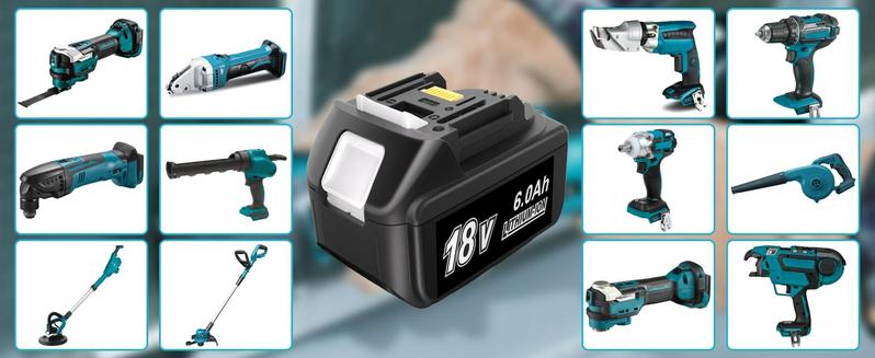 18V Batteries Fit for Makita 18volt Cordless Power Tools with 6000 mAh High Capacity,BL1860B BL1820B BL1830B BL1840B BL1850B LXT-400 chainsaw