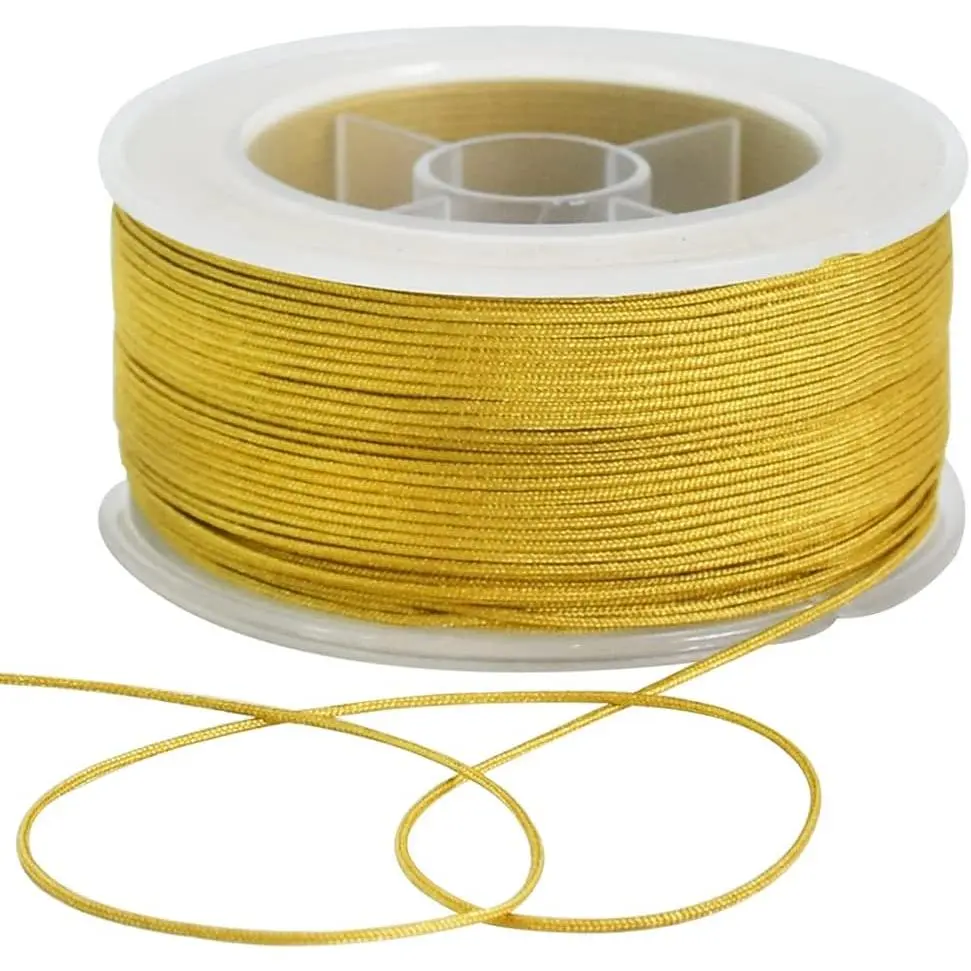 0.8mm x 70 Yards Red Nylon Cord Satin String for Bracelet  Making Rattail Macrame Trim Cord Necklace Bulk Beading Thread Kumihimo Chinese Knot Craft