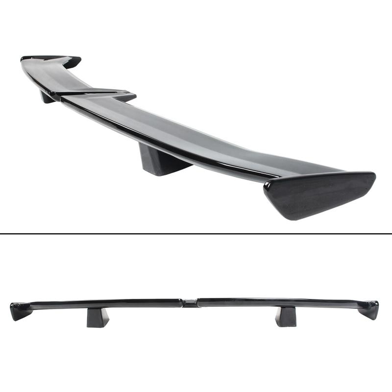 MUSAISI Universal 55" Rear Trunk Spoiler Wing For Sedan Coupe GT Racing Spoiler DeckLid Lip Exterior Accessories