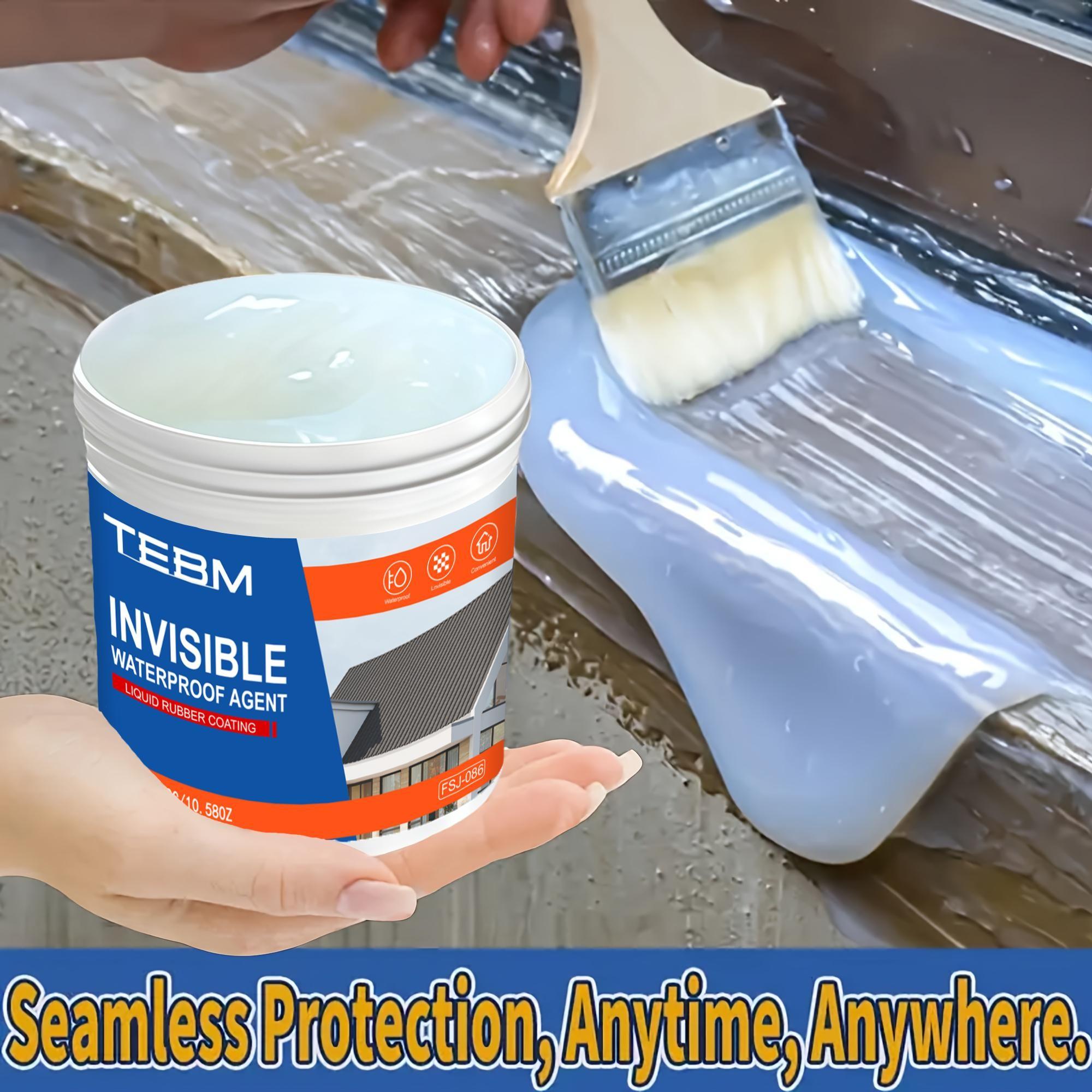Invisible Transparent RV Roof Waterproof Sealant, Multi-Functional Leak Proof, Effective Prevents Permeation, Universal Waterproof Agent