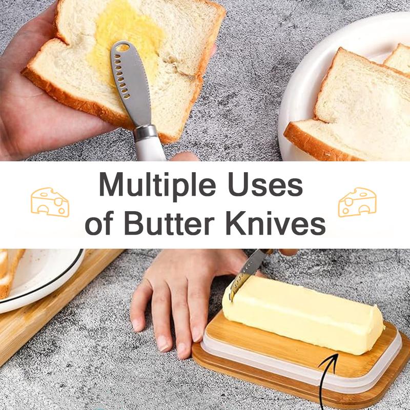 Large Iron Butter Dish with Lid & Built-in Knife Slot - Airtight Silicone Seal, Easy-Clean Butter Keeper - Elegant Countertop Organizer for Kitchen, Dining Table - Perfect Christmas, Halloween, Easter Gift for Butter Lovers (Dishwasher Safe)