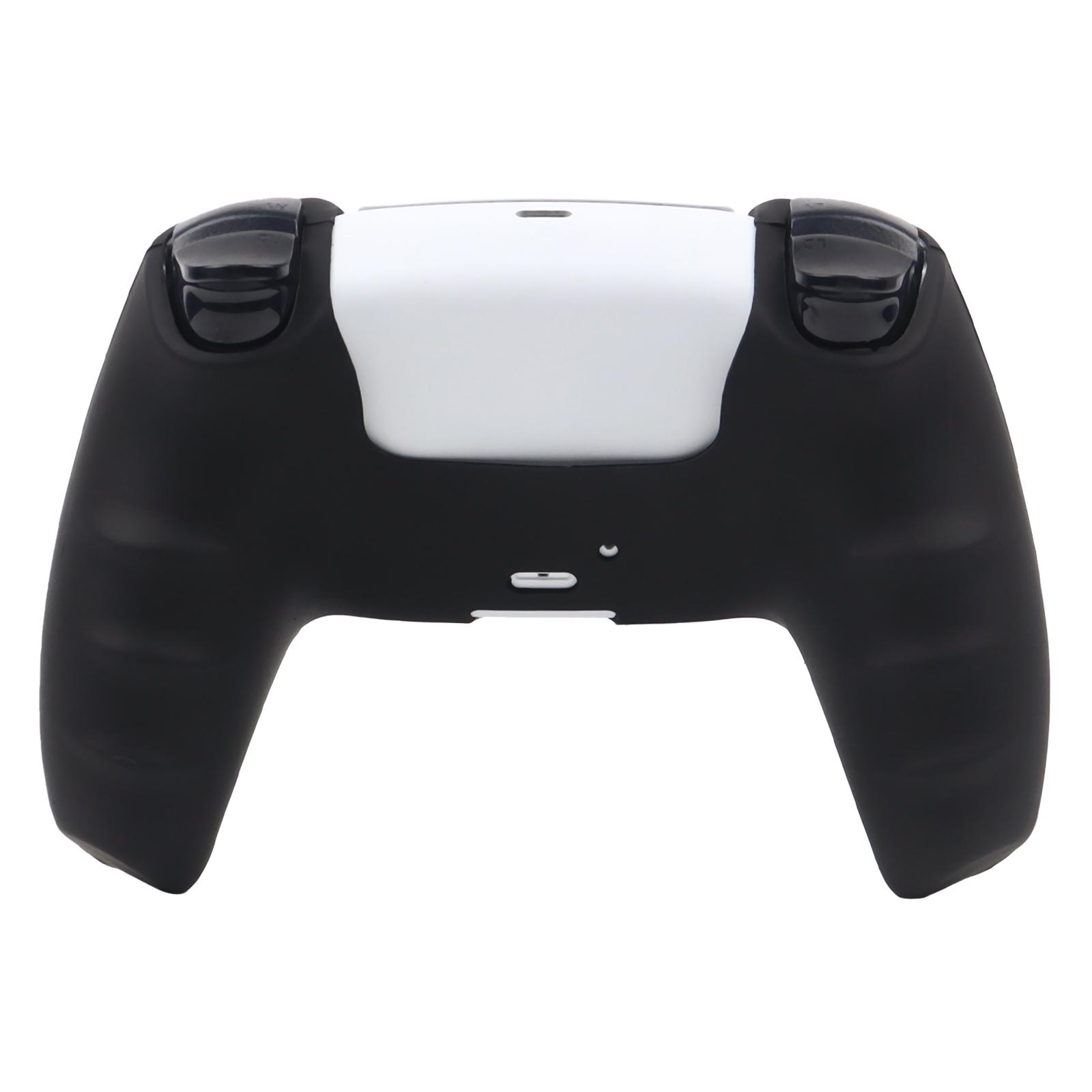 Soft Silicone Protective Case Cover For Playstation 5 Controller Skin Gamepad Games Accessories For PS5 Control with Joystick Caps Thumb Grip