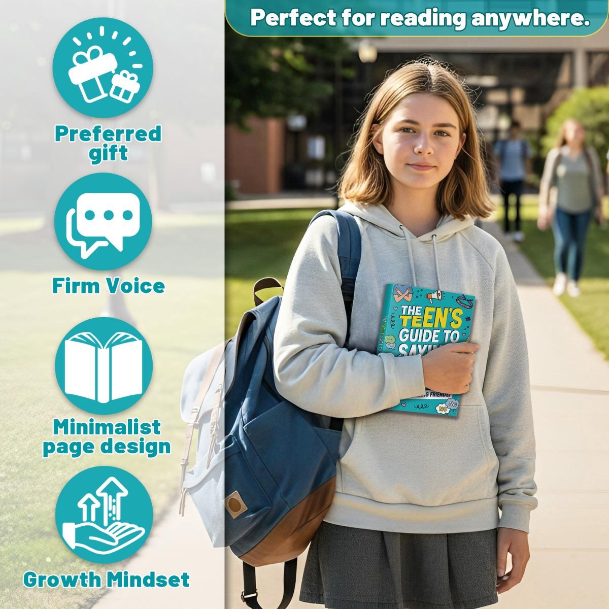 The Teen’s Guide to Saying No — Set Boundaries, Handle Peer Pressure & Keep Good Friends : practical scripts, calm comebacks, and decision tools for real-life situations
