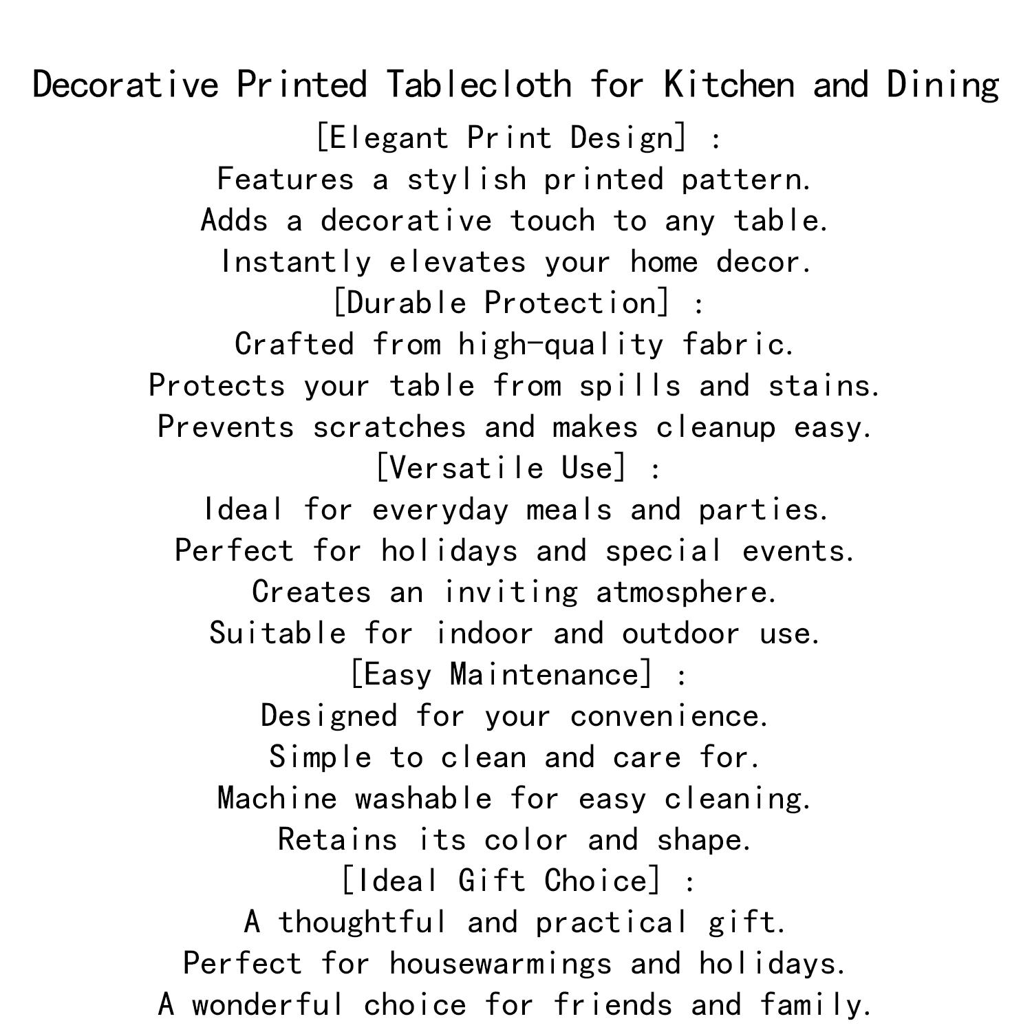 Cute Snowman Christmas Tablecloth, Rectangular Polyester Table Cover for Winter Holiday, Fun Washable Decorative Tablecloth for Kids Party, Family Dinner