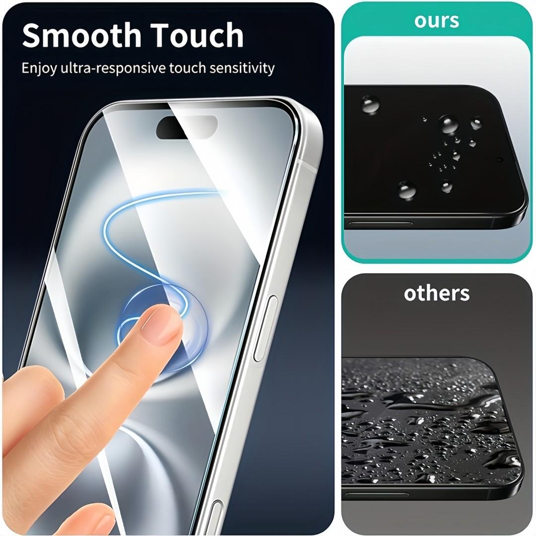 KAYKWONG'S 5-Pack High-Definition Tempered Glass Film for Samsung Galaxy  A06 A07 A15 A16 A17 A25 A26 A34 A35 A36 A37 A54 A55 A56 A57 Clear and Easy to Install, Perfect for Daily Use