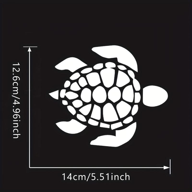 Turtle Pattern Car Sticker, Car Exterior Decorative Sticker, Car Exterior Decoration Accessories for Car Window, Car Body, Car Bumper, Decal for Cars