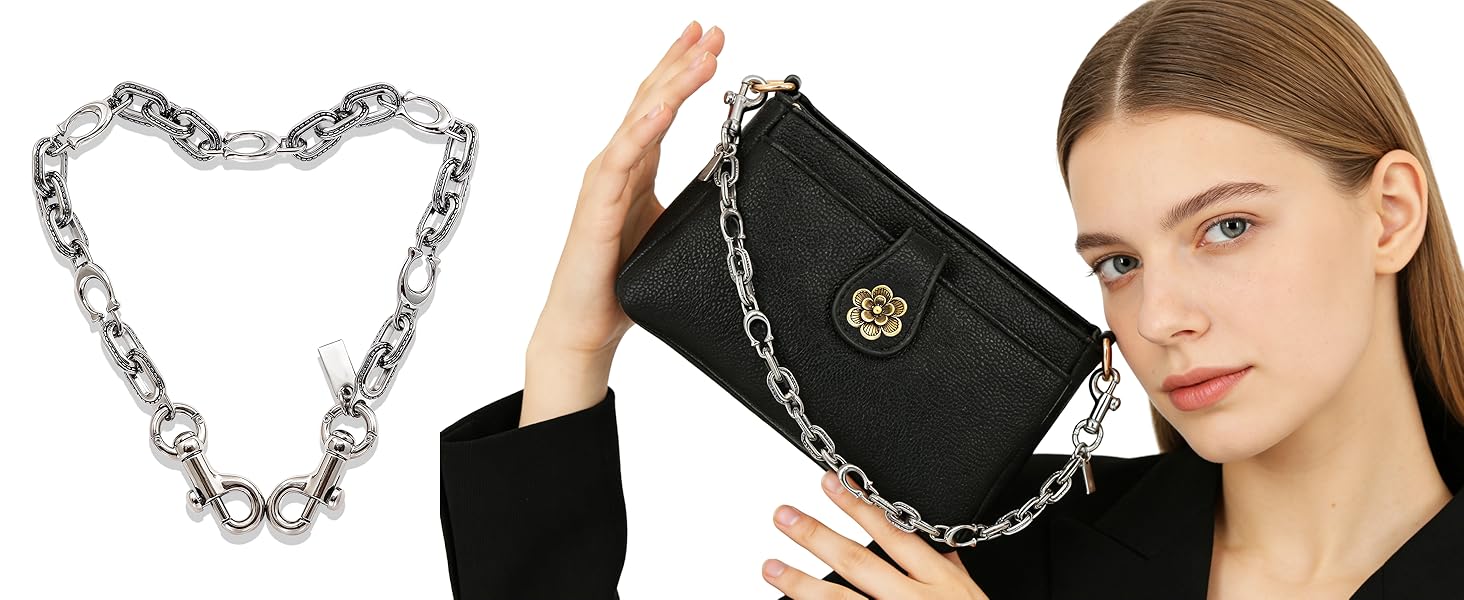 Bag Chain Charm for Handbag, KeyChain & Charms Wallet Chain Charm Bag Extender