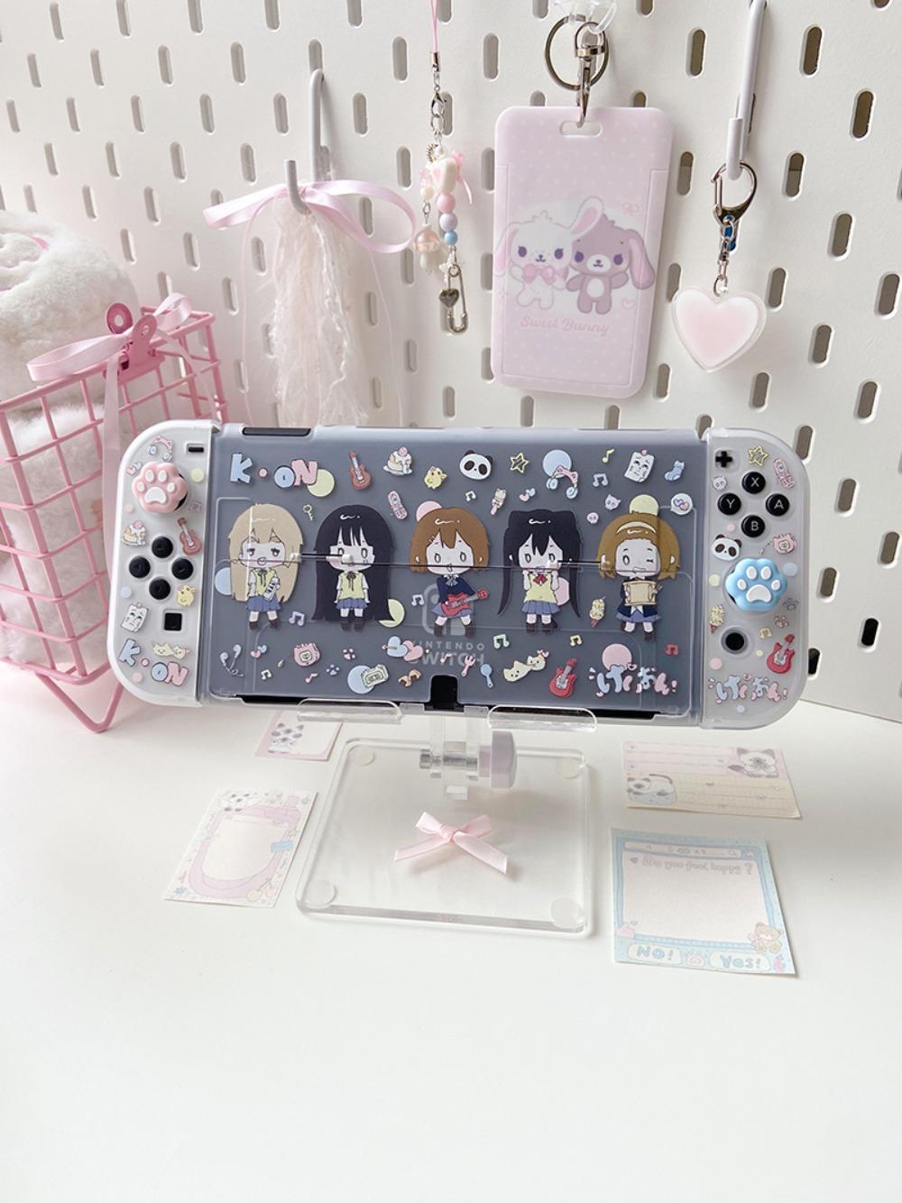 Girl Switch Protective Cover Split Controller Joy-Con Case Can Be Inserted Into The Dock for Nintendo Switch Console Oled/lite