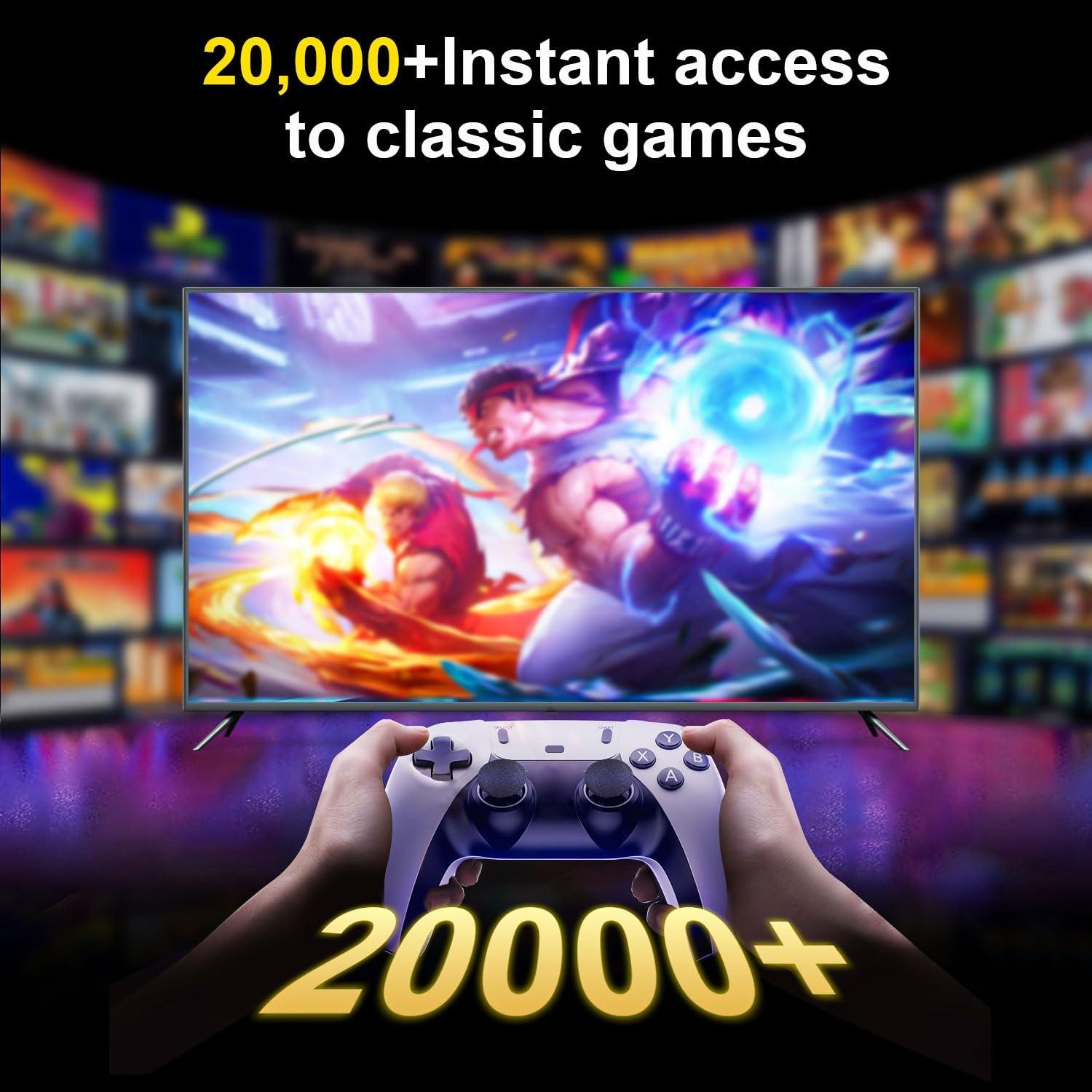 Portable Game Console Stick with Wireless Controller and HDMI Output, Perfect Gift for Friends and Family, Home Gaming Essential