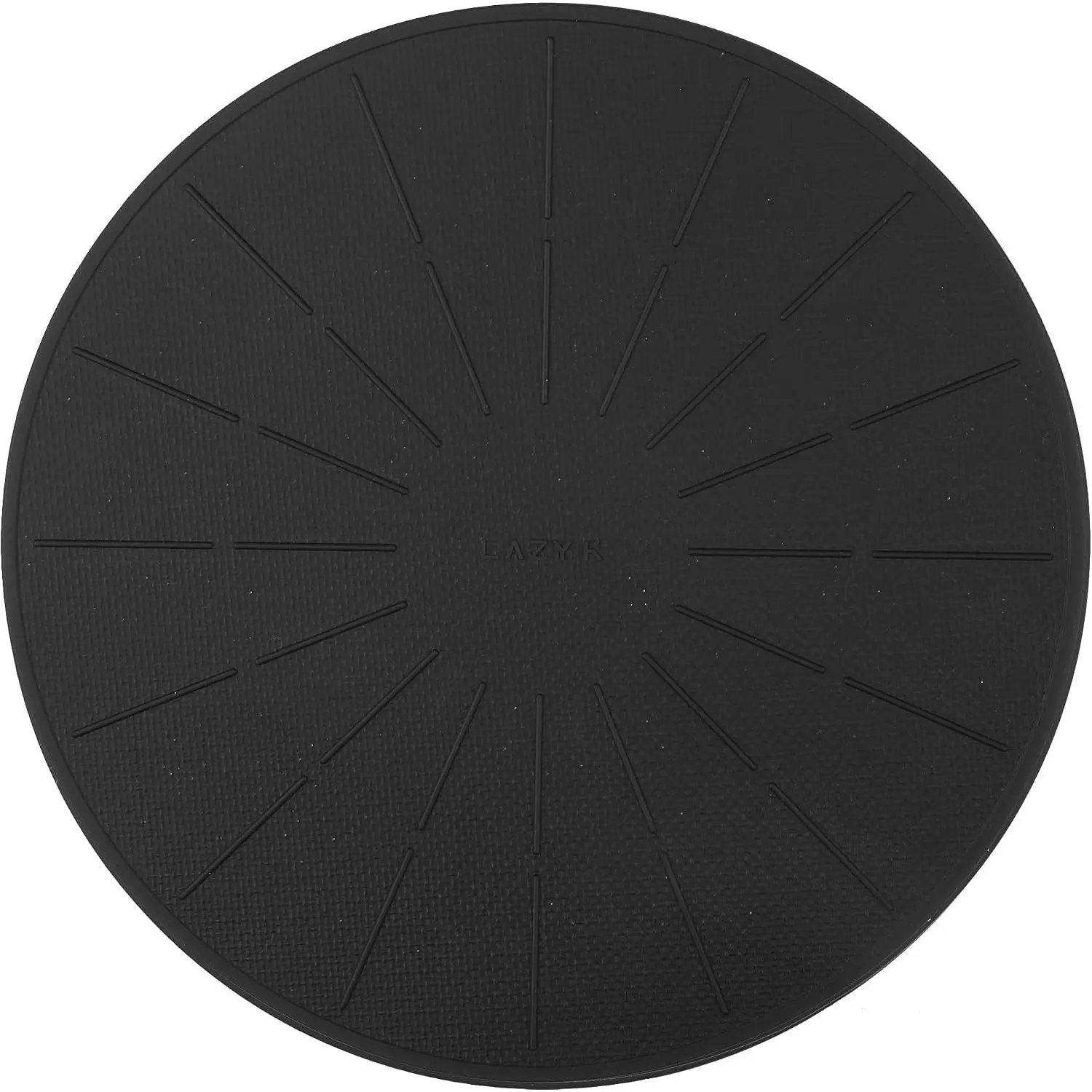 Induction Cooktop Mat - Silicone Fiberglass Scratch Protector - for Magnetic Stove - Non Slip Pads to Prevent Pots from Sliding During Cooking Black (11inches)