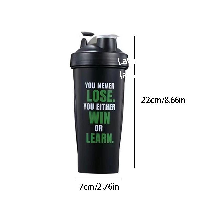 600ML Protein Shaker Cup with Stainless Steel Stirrer, BPA-Free, Ideal for Smoothies and Sports Drinks, Perfect Gift for Loved Ones