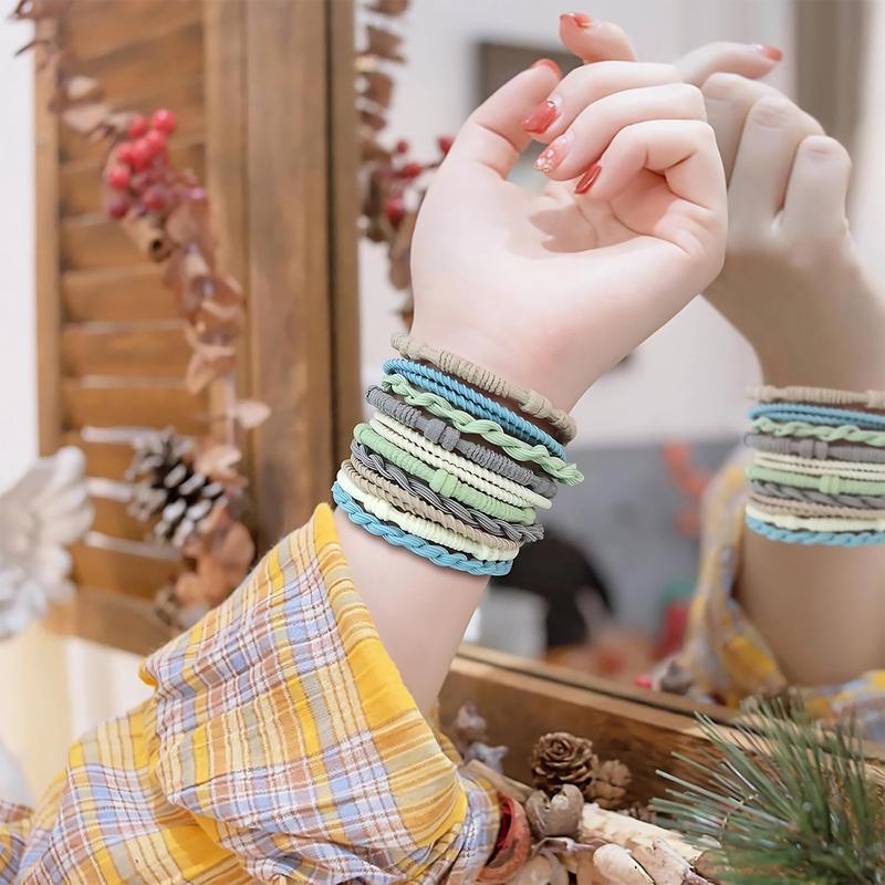 Boho Style Hair Tie, Minimalist Headwear Suitable for Thick Hair, Braid, Fashion Hairstyles Band Hair Accessories for Party, Daily Clothing Decor