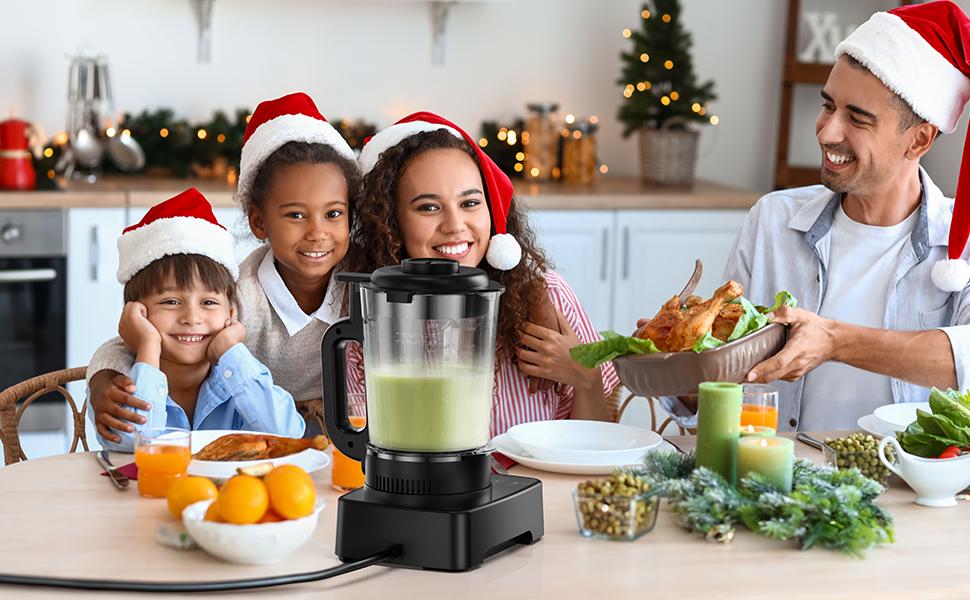 PRASKY Professional Heating 60oz-Glass Blender & Soy Milk Maker,24H Delay Cook, 600ml Stainless Steel Thermos/10-in-1 Multi-Function Smart Blender for Soups,Shakes and Smoothies & Juice, Soup Maker with Stew Pot, Kitchen Appliances SMARTLIVING