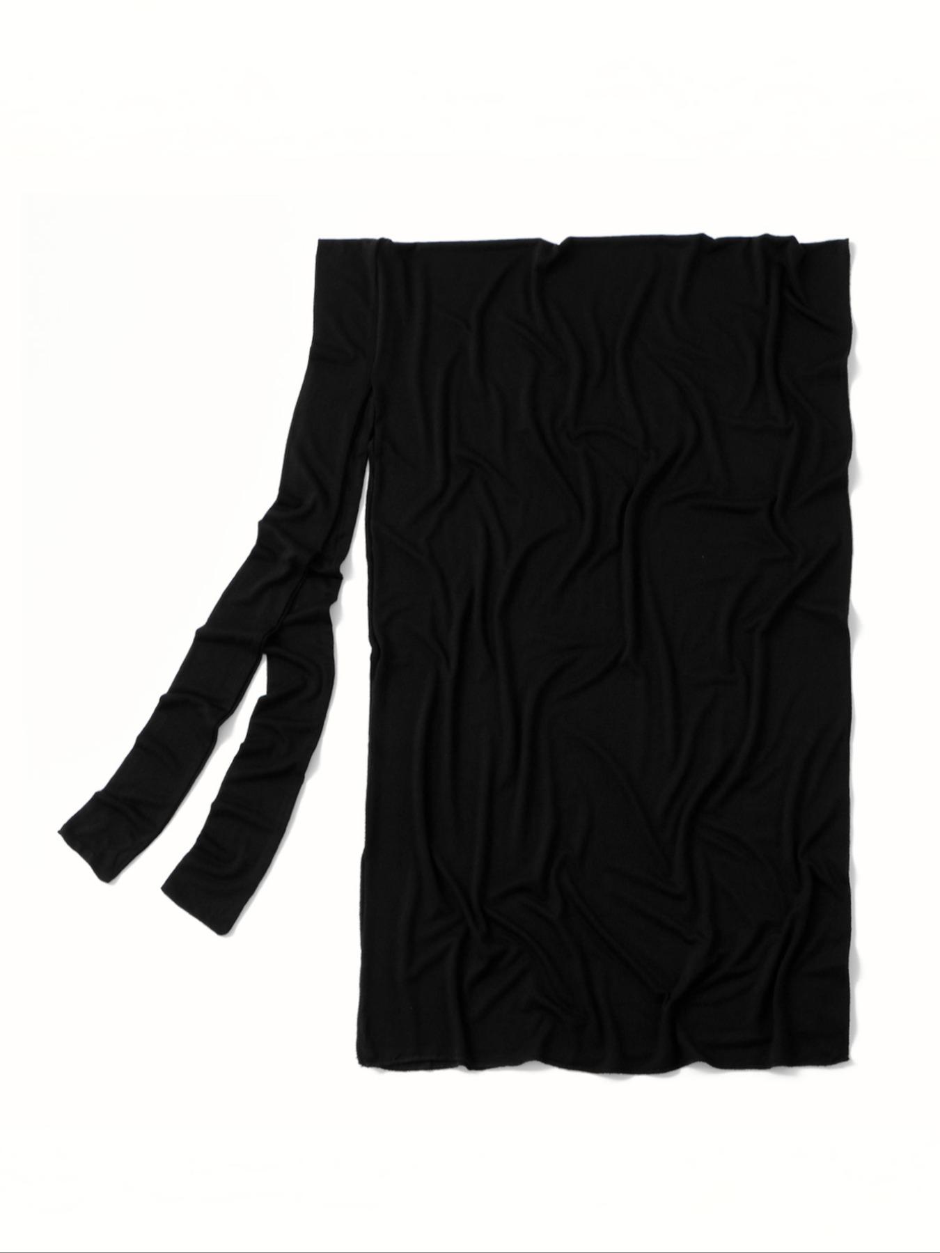 Women's Solid Color Muslim Headscarf, Fashionable Comfort Jersey Hijab, Turban Hijab, Ideal for Daily Outdoors, Casual Style, All Seasons