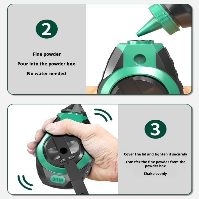 Automatic Line Marker Tool, 3-Second Precision Line Drawing, No Mess, Efficient Home Improvement Aid, Ideal for DIY Projects