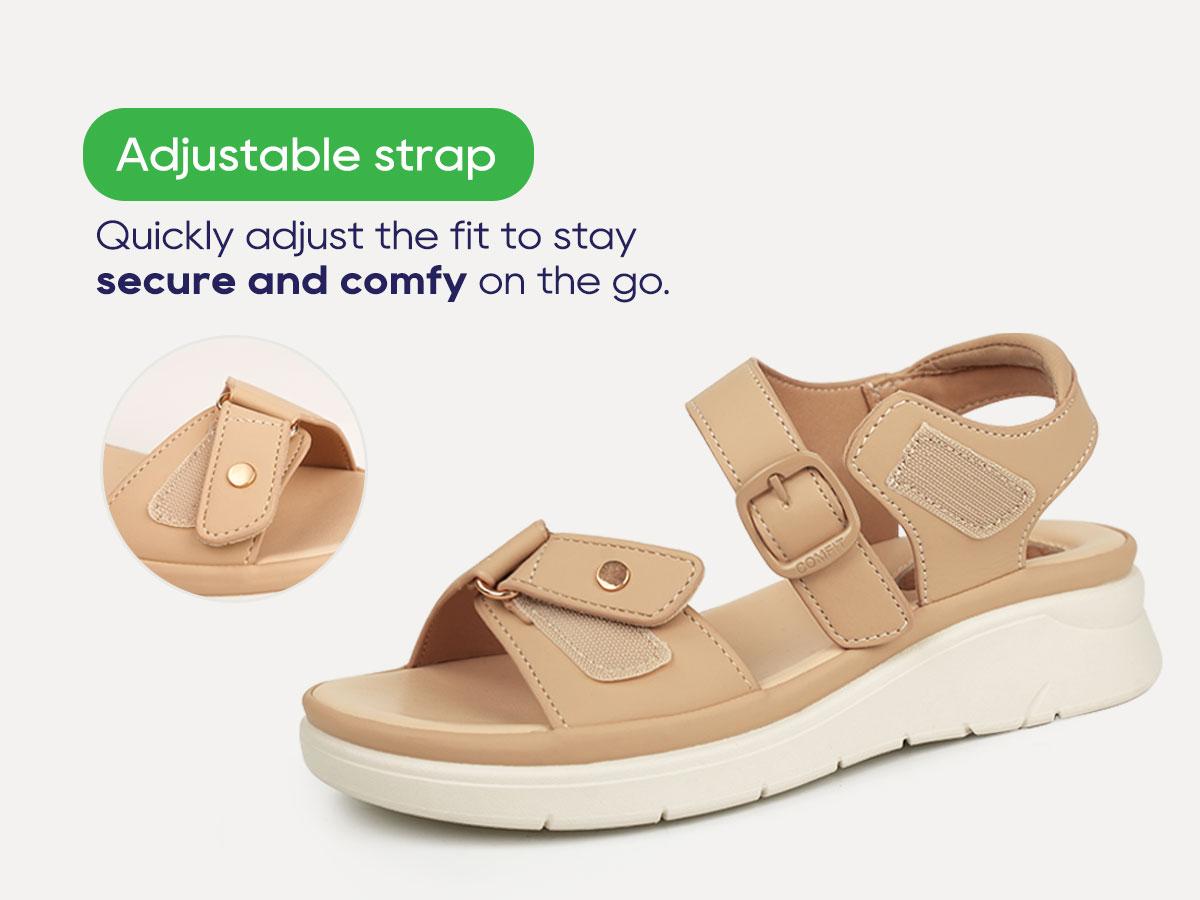 Women Massage Sandals Orthopedic Walking Platform Sandals