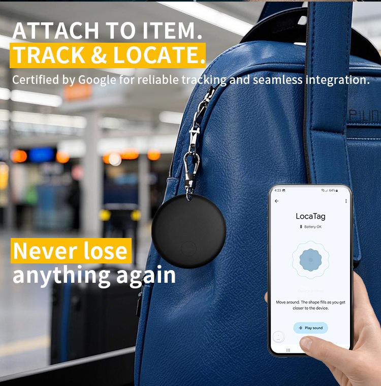 F08 Android Tracker Tags, Works with Google's Find Hub App (Android only), Key Finder Item Locator Tracking Device Smart Tags for Luggage, Wallet, Vehicles, Pets, Keys F08 Android Tracker Tags, Works with Google's Find Hub App (Android only), Key Finder Item Locator Tracking Device Smart Tags for Luggage, Wallet, Vehicles, Pets, Keys