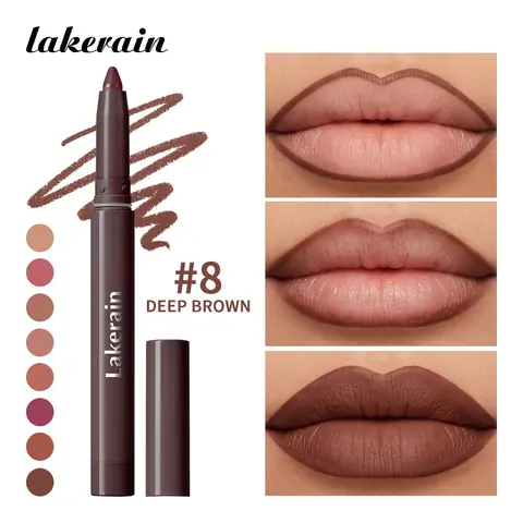 Creamy Smooth Lip Liner, Semi-Matte Soft Finish, Buttery Formula Glides On Without Tugging, Precision Tip for Defined Fuller Lips, Smudge-Proof, Ideal for Daily Wear & Polished Looks, Lip Product