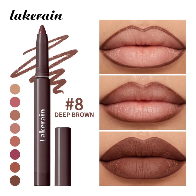 Creamy Smooth Lip Liner, Semi-Matte Soft Finish, Buttery Formula Glides On Without Tugging, Precision Tip for Defined Fuller Lips, Smudge-Proof, Ideal for Daily Wear & Polished Looks, Lip Product