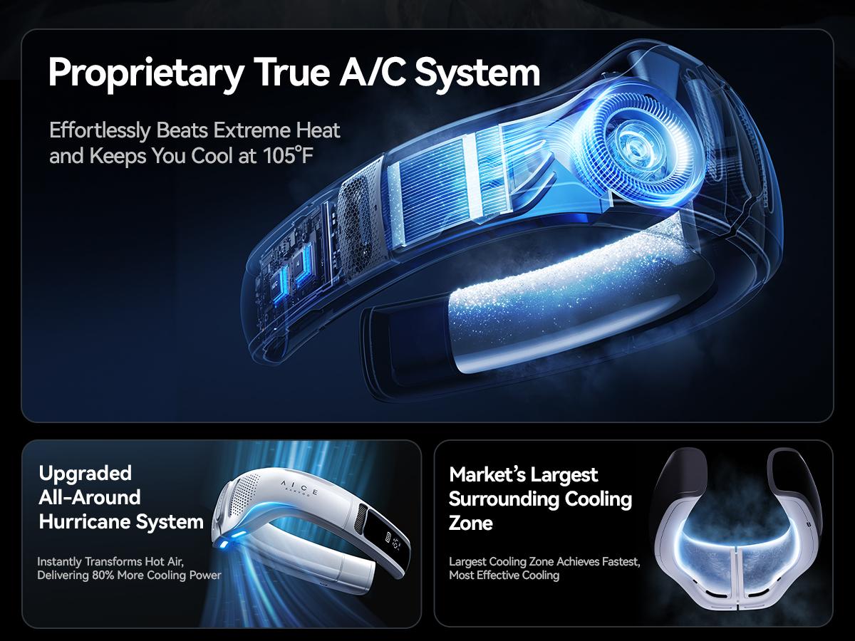 SummerVibes RANVOO AICE LITE Plus 2025 Max Cooling Airflow [No.1 SummerVibes RANVOO AICE LITE Plus 2025 Max Cooling Airflow [No.1