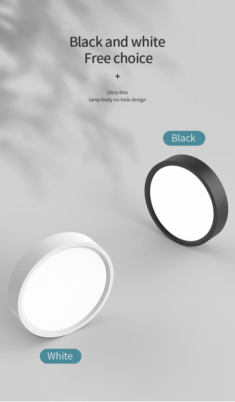 LED Small Ceiling Light, Ultra-Thin Surface Mount Cylinder Lamp, Round Pendant Light, Hallway Light, Entryway Corridor Ceiling Spotlight