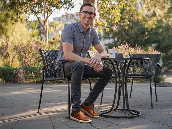 Bruno Marc Men's Lightweight Smart Casual Sneakers