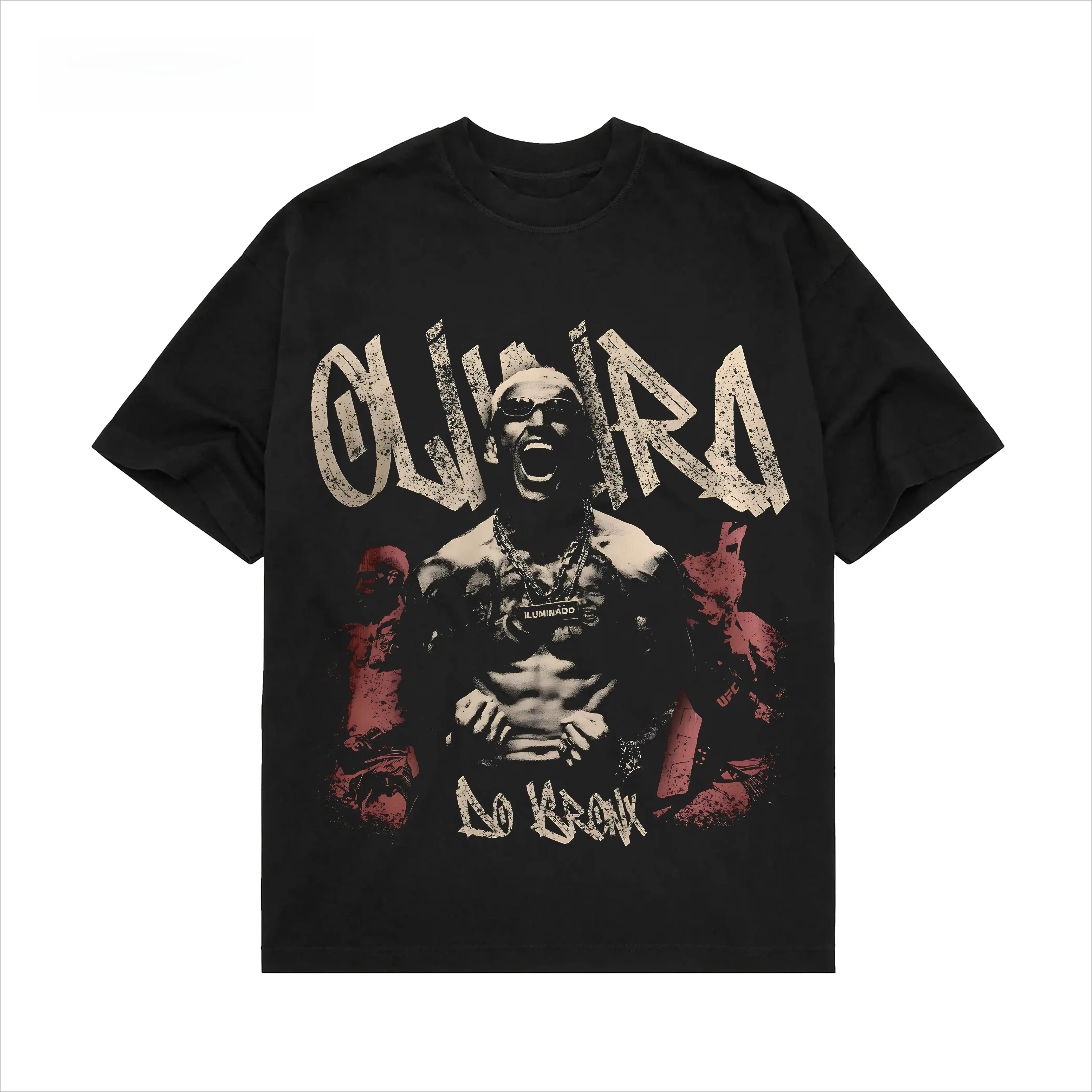 Charles Oliveira Tee, Do Bronx Vintage UFC MMA Fighter Tee, Boxing T-shirt, UFC Shirt, Fighter Tee, Graphic Boxing Champ T-Shirt