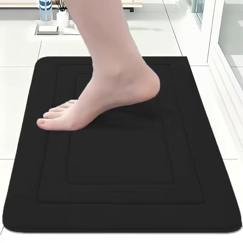 Memory Foam Bath Mat, Shower Rugs, Nonslip Shower Mat, Vintage Absorbent Non-Slip Rug, Absorbent Foot Mat, Waterproof Long Strip Floor Mat, Comfortable Standing Pad, Bath Mat For Tub Non Slip for Living Room, Bedroom, Bathroom, Kitchen, Office