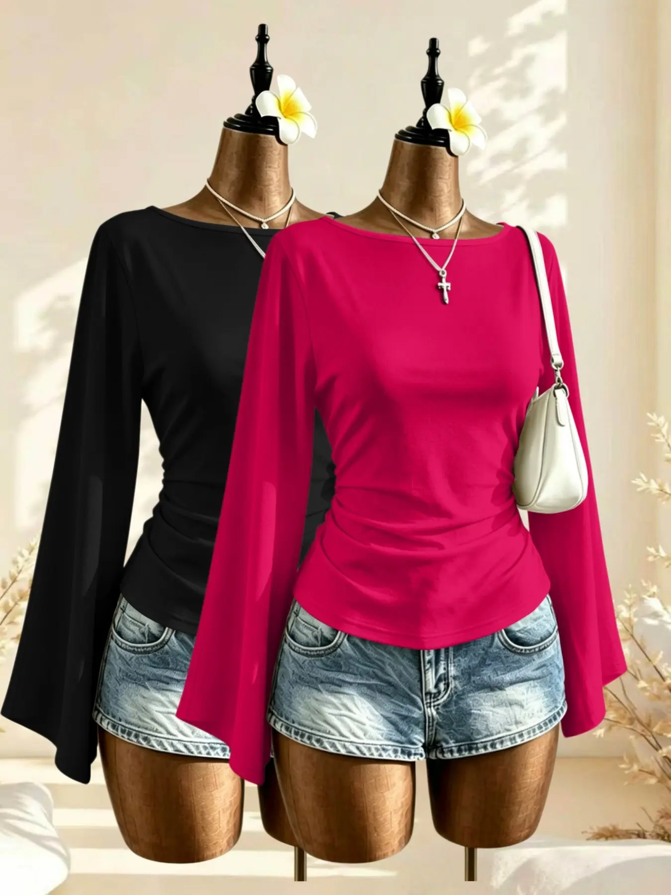 Black + Rose Red