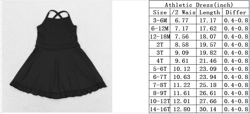 Girls' Camo A-Line Athletic Dress - Sleeveless Casual Kids' Clothes with Athletic Look, Yoga-Style Summer Outfit