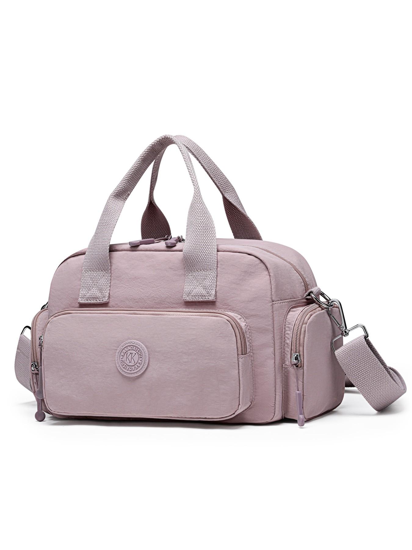 Lightweight Waterproof Travel Crossbody Bag, Detachable Wide Strap, Multiple Pockets, Large Capacity, Women's Yoga Gym Bag, Business Trip Backpack, Gym Workout Bag, Sports Gym Bag, Fitness Bag