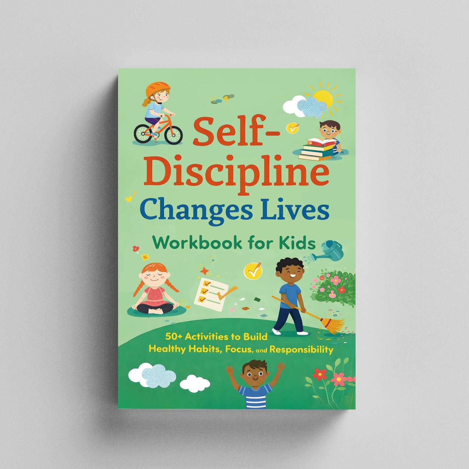 Self-Discipline Changes Lives Workbook for Kids: 50+ Activities to Build Healthy Habits, Focus, Responsibility, Daily Routines, Goal Setting and Self-Control Skills