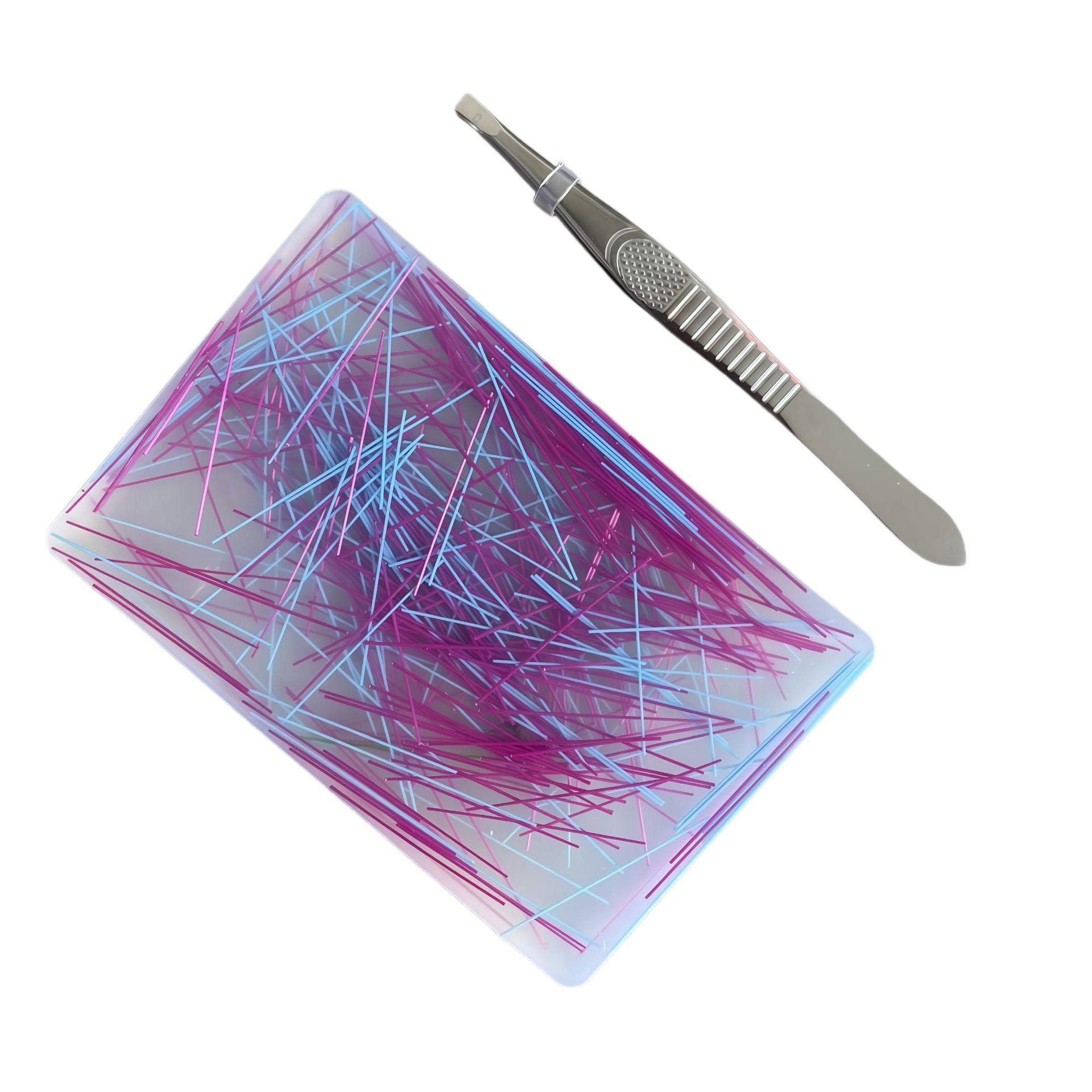 Picky Pad, Skin Picking Fidget Toys, Portable Pimple Popping Pad for Trichotillomania, Sensory Hair Pulling Fidget Toy for Stress Relief, Fidget Gadget, Stress Relief Fidgeting