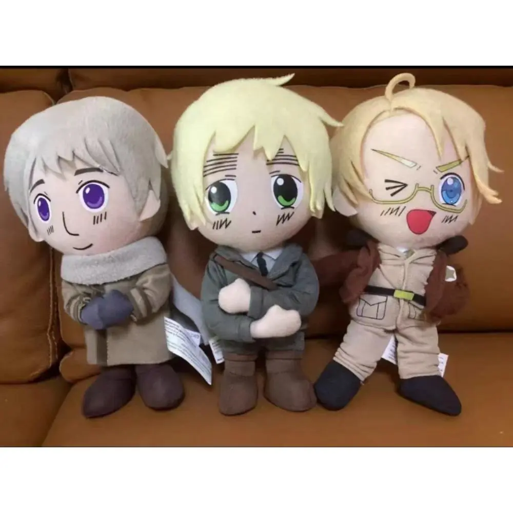 2026 hot item New Hetalia: Axis Power Plush Dolls Cotton Doll Anime Peripherals Soft Doll Collection Cute Room Decoration Toy Kid Birthday Gif Popular toys