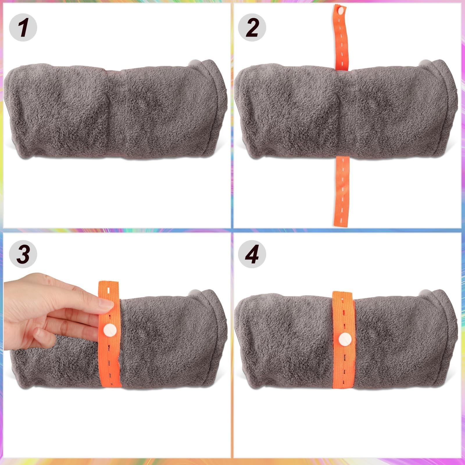 Elastic Bands with Buttonholes, Adjustable Clothing & Blanket Storage Straps, Ideal for Sewing Projects, Durable Fabric Design