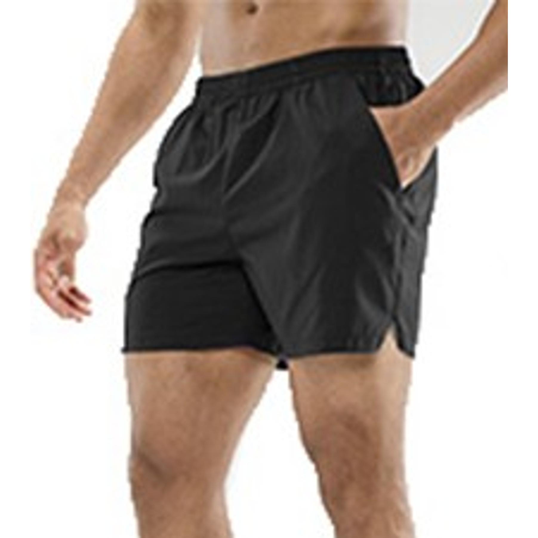 Men's Pocketless Soccer Shorts - Quick Dry Athletic Basketball Apparel | 100% Recycled Polyester, Lightweight Stretchy Knit, Soft No-Pocket/No-Liner Design, Elastic Waist with Inner DrawstringGift