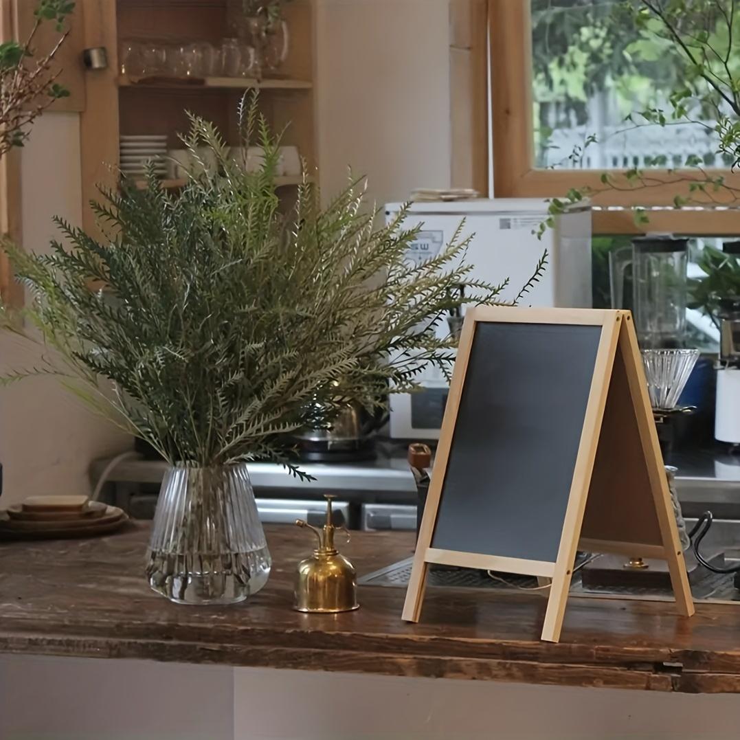 Two Sizes, Writable Teaching Blackboards, Double-Sided Foldable Dust-Free Advertising Boards, and Dry-Erase Whiteboards, Reusable Doodle Boards