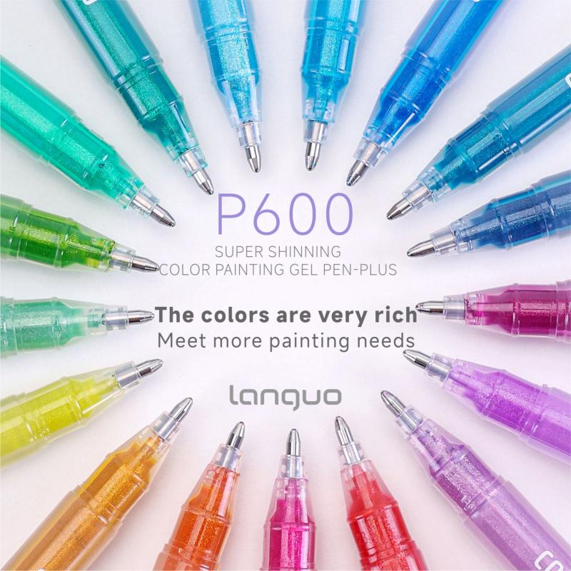 Super Flash effec Gel Pen,Glitter Gel Pens for Adult Coloring,1.0mm Vivid Color Variety Sparkle Glitter Gel Pen, Drawing, DIY Projects, Crafts Art Supplie, Art Markers Pen