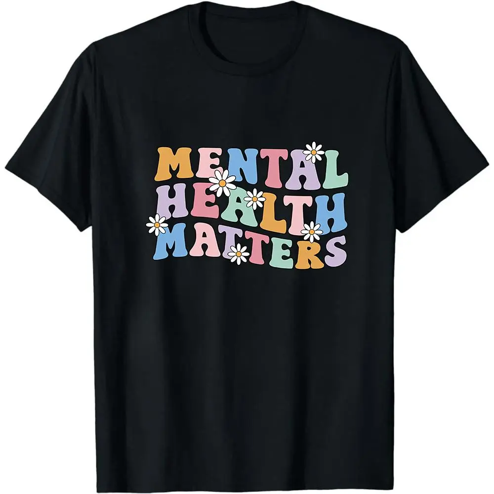 Mental Health Matters Shirt, Floral Mental Awareness Shirt, Therapist Shirt, ADHD Shirt, Autism Shirt, Mental Health Shirt