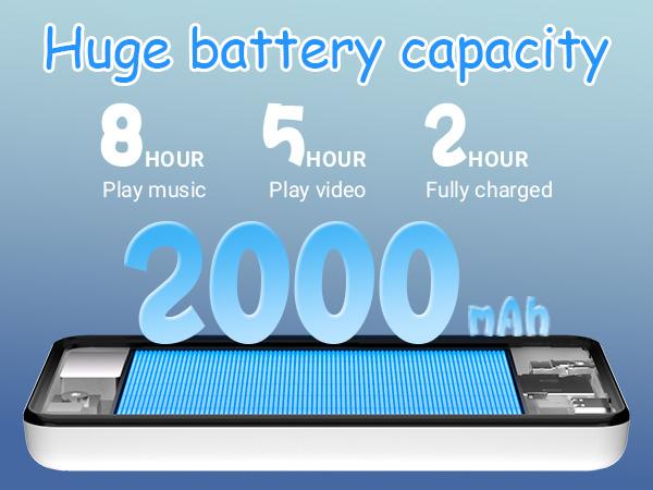 MP3 Player with Bluetooth and WiFi, 144GB Storage & Android OS, 4" Touch Screen, FM Radio, Kids MP3 & MP4 Player with Spotify, Amazon Music, and Google Play Store, DGTenk Portable Media Player MP3 Player with Bluetooth and WiFi, 144GB Storage & Android OS, 4" Touch Screen, FM Radio, Kids MP3 & MP4 Player with Spotify, Amazon Music, and Google Play Store, DGTenk Portable Media Player