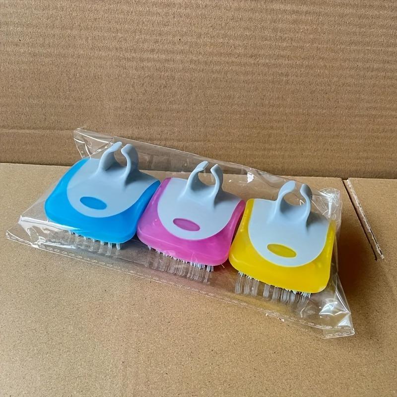 Multi functional mini kitchen brush, durable fruit and vegetable cleaning brush, suitable for potato and barbecue accessories, mini fruit and vegetable cleaning brush, kitchen cleaning, brush, barbecue cleaning accessories