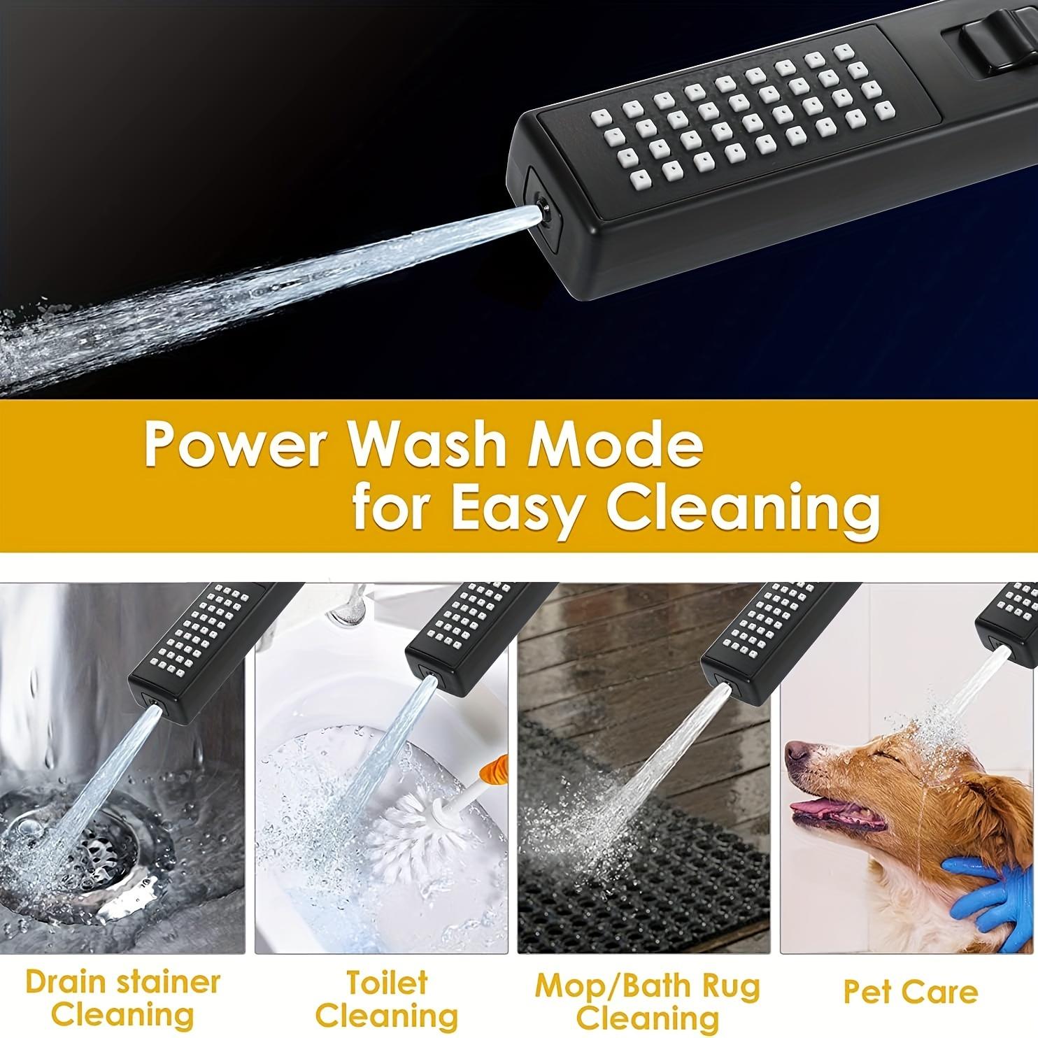 Shower Head, Rain Shower Head with Handheld,High Pressure 8" Rainfall StainlessSteel Shower Head /2 Settings Handheld Shower Combo with Shower Holder and 78"Explosion-Proof Hose Bathroom Waterfall Modern